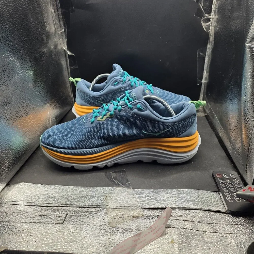 HOKA Gaviota 5 Wide Men's 10.5 2E Shadow Dusk Running Shoes 1134234 SSK